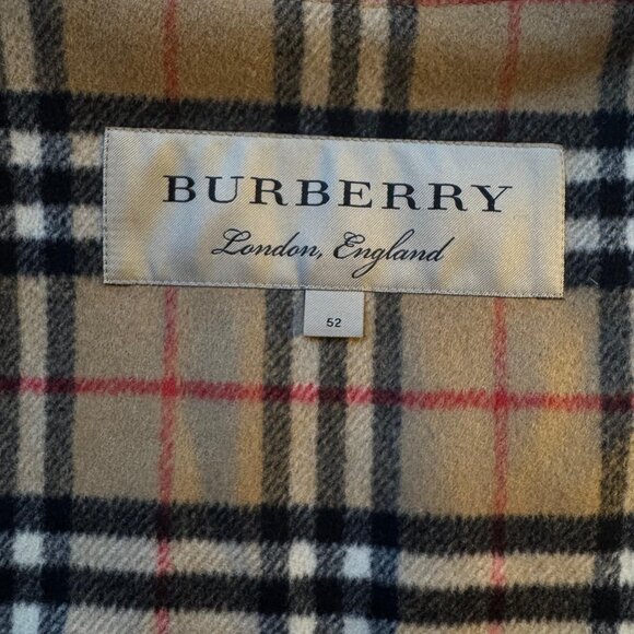 BURBERRY Cashmere & Wool UndercoatVest Warmer EU52 US42 XL - Picture 9 of 15